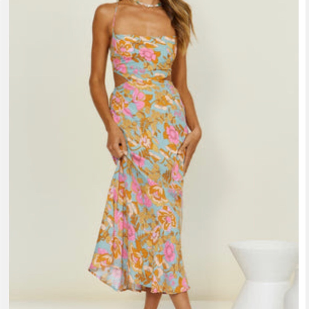 Fortunateone love maxi dress